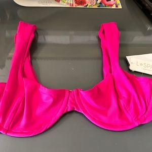 L*Space Tori Top Hot Pink
